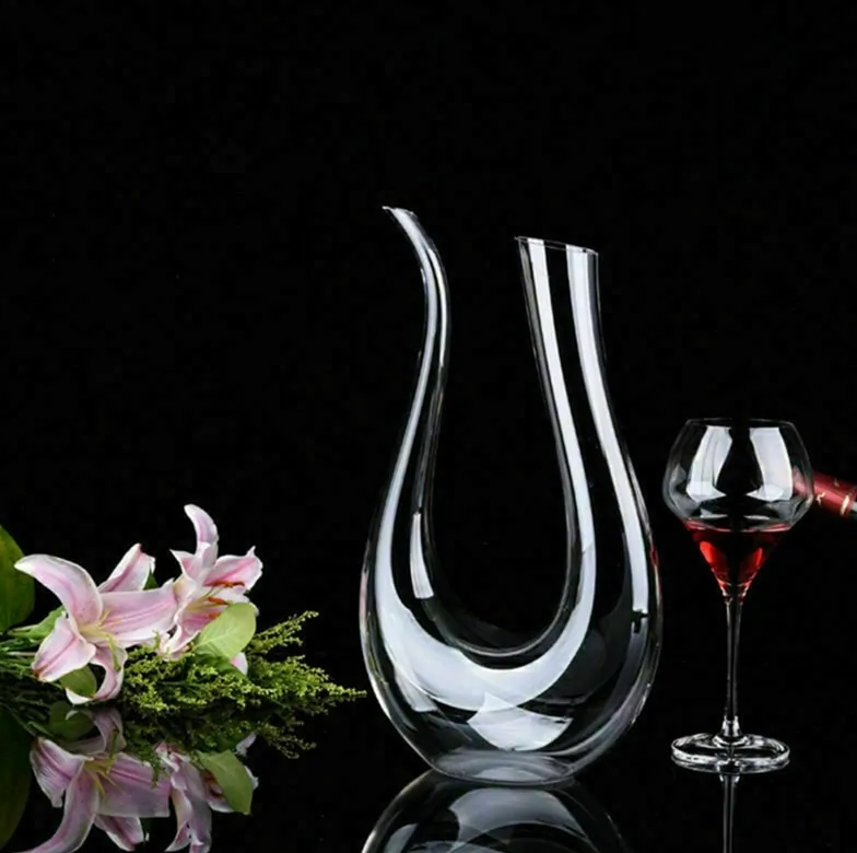 Swan Glass Container Wine Decanter Decanter