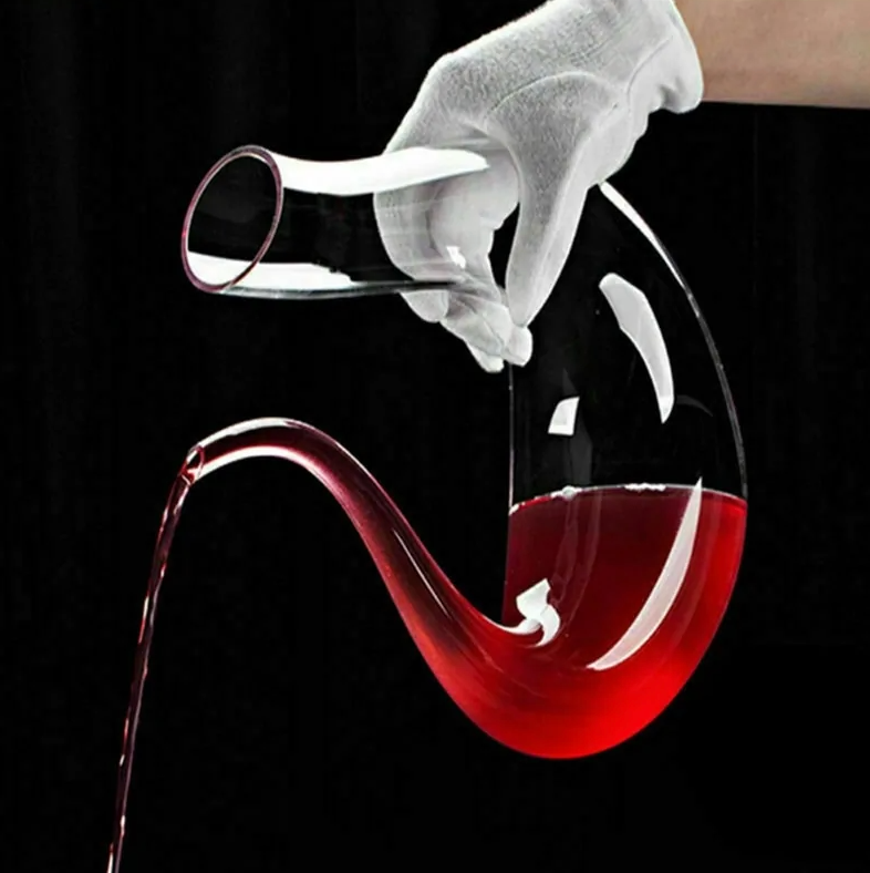 Swan Glass Container Wine Decanter Decanter