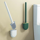 Flexible Soft Toilet Brush With Holder