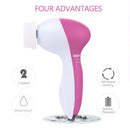 5-in-1 Silicone Facial Brush